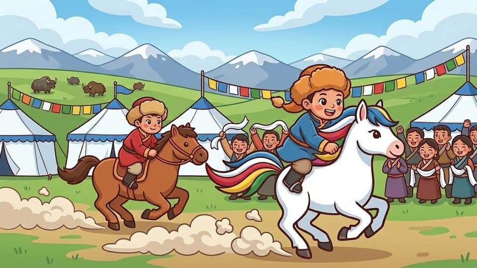 Horse Festival, a game on gamchung
