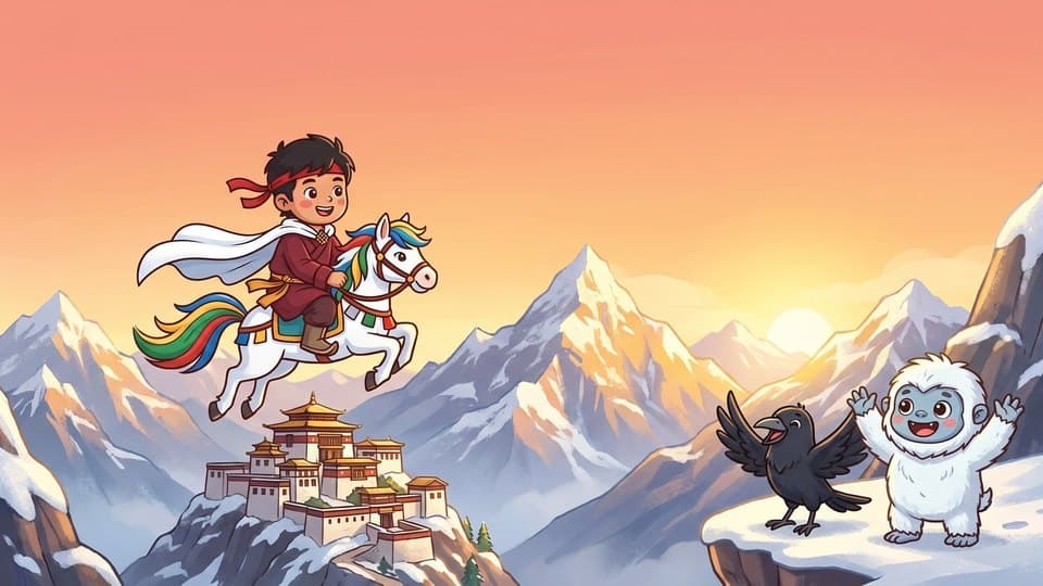 Jangchub and the Return of the Jewel, a game on gamchung