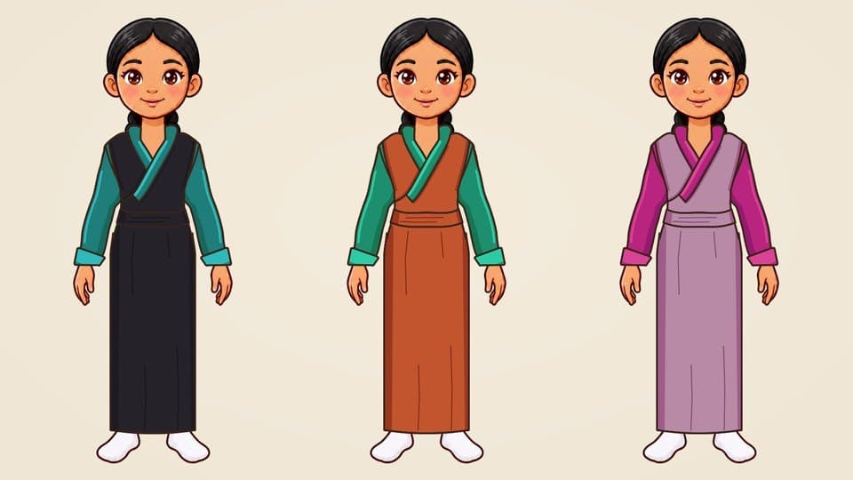 Losar Dress-Up, a game on gamchung