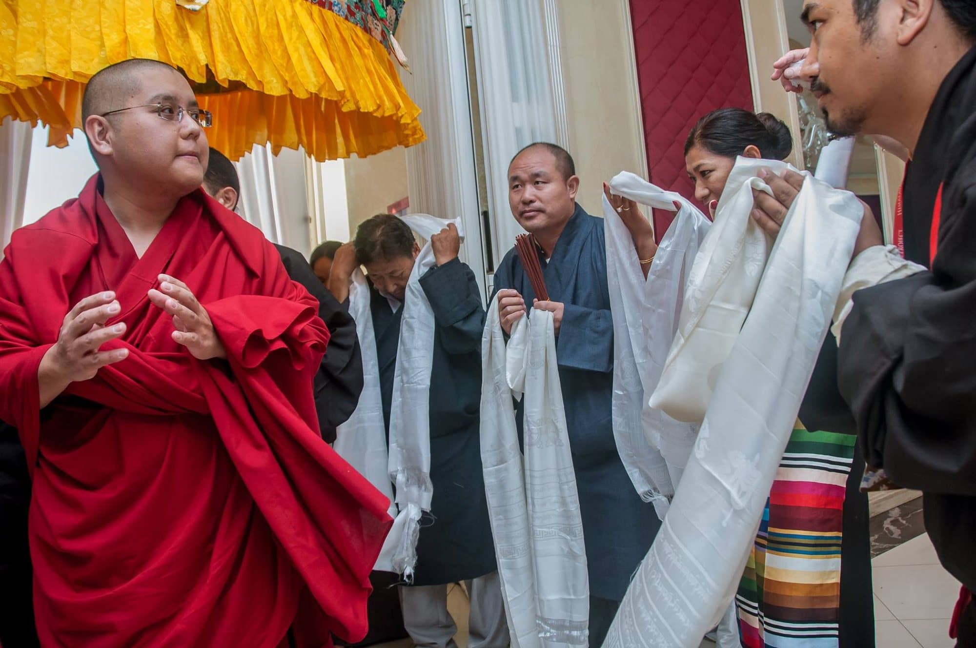 Kyabje Yongzin Ling Rinpoche in New York