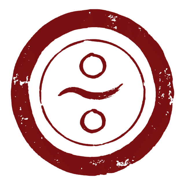 Terma Heritage Foundation seal — the terma mark (གཏེར་ཚེག) framed by two concentric rings