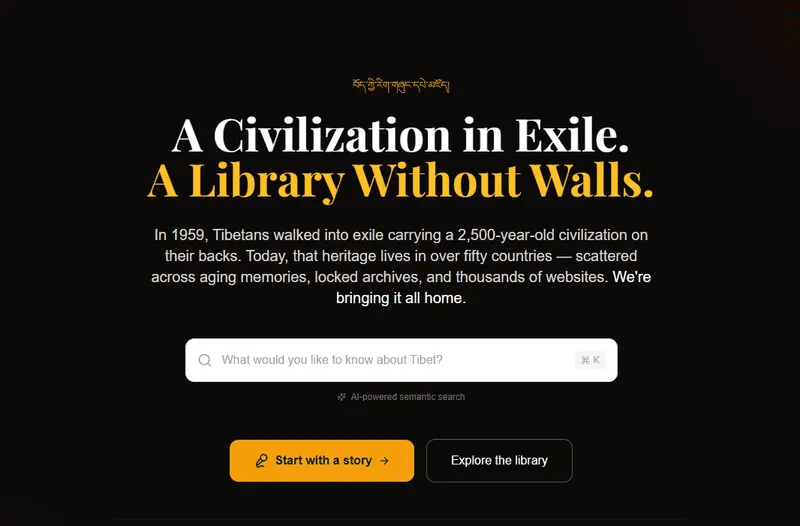 Tibetan Library — A free home for Tibetan literature, scripture, and memory — open to anyone, anywhere.